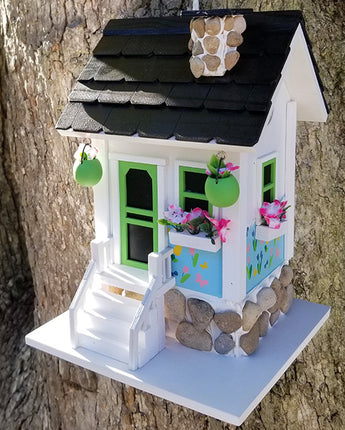 Home Bazaar Primrose Cottage Bird House