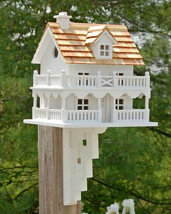 Home Bazaar Novelty Cottage Bird House