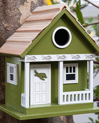 Home Bazaar Turtle Cottage Bird House