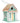 Home Bazaar Country Charmer Bird House, Aqua