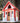 Home Bazaar Country Charm Cottage Bird House