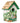 Home Bazaar Bird Cottage for Florida, Orange Blossom Print