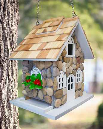 Home Bazaar Fieldstone Faerie Bird Feeder