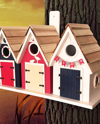 Home Bazaar Dockside Trio Cabins Bird House