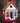 Home Bazaar Capitola Cottage Bird House, Red