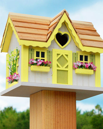 Home Bazaar Sweetheart Cottage Bird House