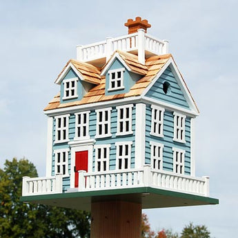 Home Bazaar Nantucket Colonial Bird House