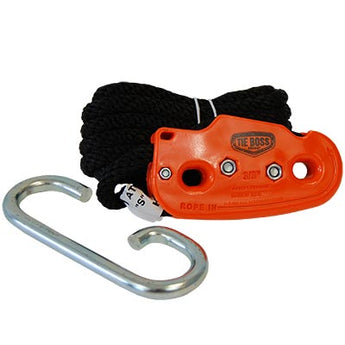 Tie Boss Cargo Tie Down & Storage Rope, 3/8", Orange