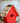 Heartwood Wren in the Wind Hanging Bird House, Neon Red