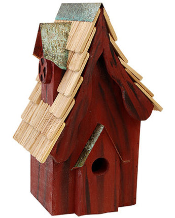 Heartwood Boyds' Bungalow Bird House, Redwood