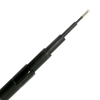 Jackite Fiberglass Telescoping Kite Pole, Black, 31'