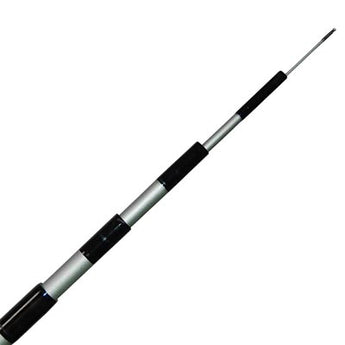 Jackite Fiberglass Telescoping Kite Pole, Platinum, 26'