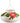 Lone Wolf Ceramic Hummingbird Feeder, Red Posy, 10 oz.