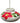 Lone Wolf Ceramic Hummingbird Feeder, Red Kona, 10 oz.