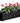 Mayne Cape Cod Window Planter, Black, 48"L