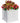 Mayne Fairfield Square Patio Planter, White, 20"L