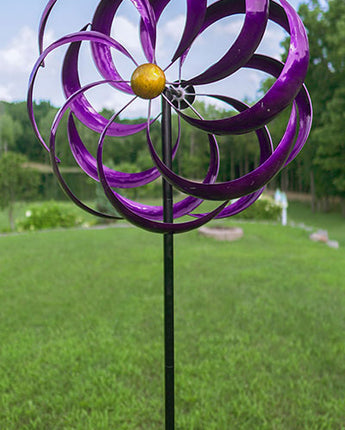 Marshall Kinetic Plumberry Windward Spinner, Purple, 84"H