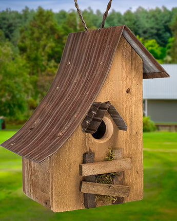 Nature Creations Kooky Chickadee Cottage, Natural