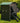 Nestera Medium Raised Chicken Coop, Green and Black