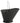 Panacea Coal Hod or Ash & Pellet Bucket, Black