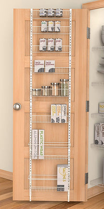 Grayline by Panacea Adjustable Back-of-the-Door Organizer