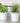 Panacea Vintage Milkhouse Planter Buckets with Hanging Bar