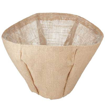 Panacea Round Burlap Liner, 12" dia.