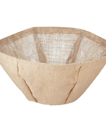 Panacea Round Burlap Liner, 14" dia.