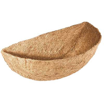 Panacea Half Round Coco Fiber Liner, 22"L