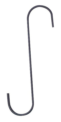 Panacea Garden 'S' Hook, Black, 8", 2 Pack