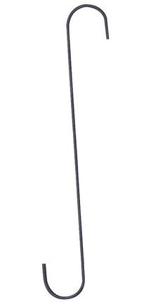 Panacea Garden 'S' Hook, Black, 24"