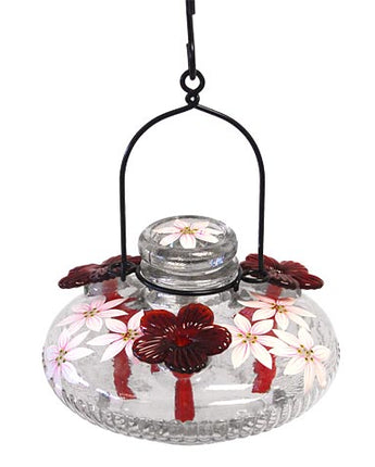 Parasol Bloom Botanica Hummingbird Feeder, Clear, 16 oz.