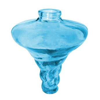 Parasol Replacement Mini-Blossom Vessel, Aqua