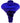 Parasol Replacement Mini-Blossom Vessel, Blue