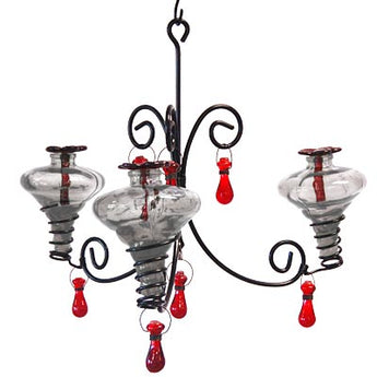 Parasol Mini-Blossom Chandelier, Clear, 12 oz.