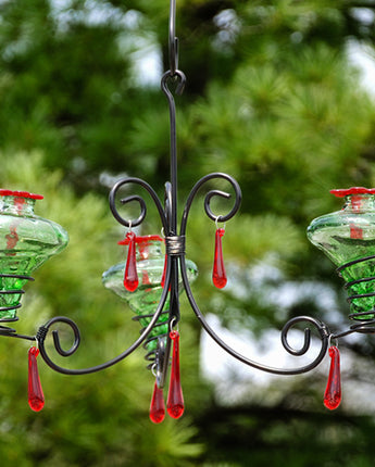 Parasol Mini-Blossom Chandelier, Green, 12 oz.