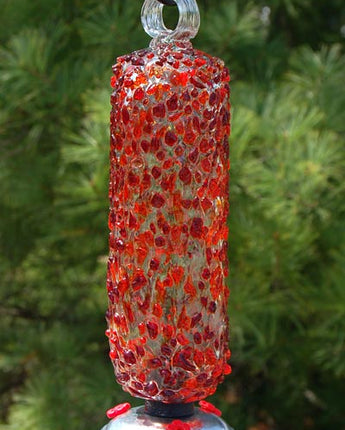 Parasol Filigree Hummingbird Feeder, Cinnabar Sprinkles