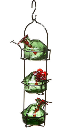 Parasol Lunch Pail Hummingbird Feeder, Green, 10.5 oz.