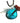 Parasol Pixie Hummingbird Feeder, Aqua, 4 oz.