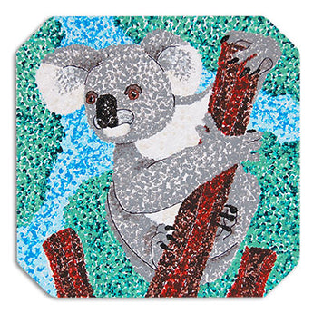 Kids DIY Diamond Dot Paint By Numbers Koala Canvas