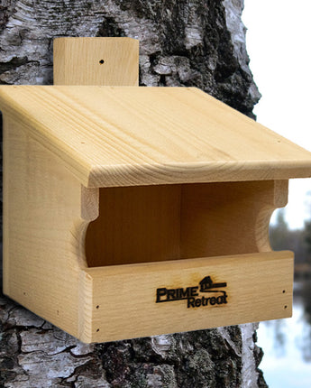 Pine Open Nesting Box by Prime Retreat