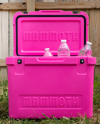 Mammoth Cruiser Cooler, Pink, 27 Quarts, by Prime Retreat