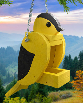 Finch Shaped Bird Feeder by Prime Retreat