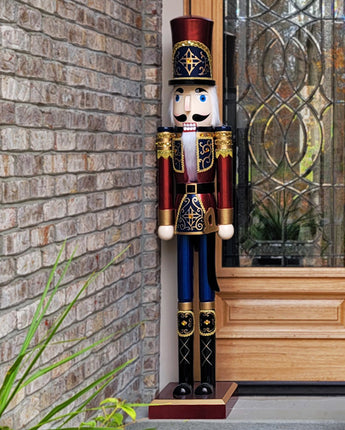 GIANT Nutcracker Soldier Statue by Prime Retreat