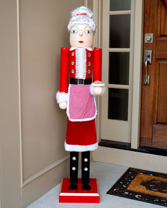 GIANT Nutcracker Mrs. Claus Statue by Prime Retreat