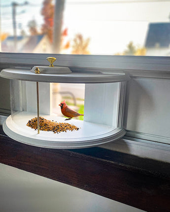 ClearView Window Bird Feeder by Prime Retreat