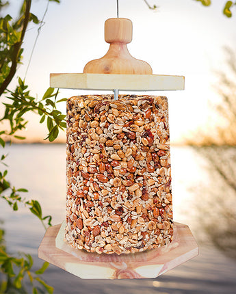 Amish Made Cedar Stacker Bird Feeder