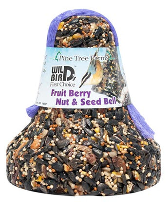 Pine Tree Fruit, Berry, Nut, & Seed Bell, 16 oz., Pack of 12