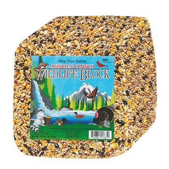 Pine Tree Farms Munch-N-Crunch Wildlife Block, 15 lbs.