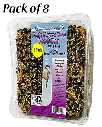 Pine Tree Farms Fruit, Berry, & Nut Seed Bars, 14 oz, 8 Pack